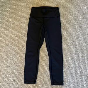 Lululemon black leggings - wunder under